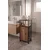 Hanah Home korpa za veš Neva, 40 cm, atlantski bor / crna