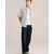 WE Fashion Srajca ecru/temno zelena
