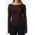 Trendyol Milla ženska bluza Twoaw25Bz00207, braon-braon