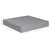 Plutajuće zidne police 4 kom sive 23 x 23,5 x 3,8 cm MDF