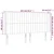 Vidaxl LED posteljno vzglavje krem 163x16x118/128 cm blago