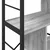 Polica Siva Sonoma 75 x 30 x 156 cm Konstruirano drvo