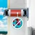 Dalap 25B160 - Lokalni sobni rekuperator BRISE 160 22W/230V Wi-Fi + daljinski upravljač