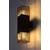 RABALUX Loanda Spoljna zidna lampa, IP54, 2xE27, 60W, Crna