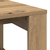 Stolić za kavu boja hrasta 102 x 50 x 35 cm konstruirano drvo