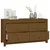 Vidaxl TV omarica medeno rjava 100x40x54 cm trdna borovina