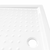 Vidaxl Tuš kad s pikami bela 80x100x4 cm ABS