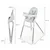 KINDERKRAFT Hranilica za bebe Dinnly Light, Siva