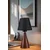 Opviq Stona lampa Juno, Braon-crna