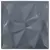 Zidne panele 12 pcs Origami siva 50 x 50 cm XPS pjena