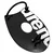 Arena elite hand paddle 2 black/white l