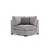 Atelier del Sofa Ugaona garnitura Lena 94x85x296cm Svetlosiva