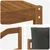 Set vanjskih sofa s jastukom 4 pcs Prirodna i antracit