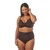 Swim by Zizzi Bikini hlačke Basic temno rjava
