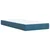 Box spring krevet s madracem plavi 100x200 cm baršunasti