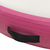 vidaXL Gimnastička prostirka na napuhavanje 100x100x15 cm PVC roza