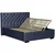Tapacirani Krevet Miami Storage 160/200 cm , tamnoplava