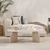 HANAH HOME Sto za dnevnu sobu Melina Travertine