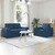Set sofe 2 pcs Plava 162 x 80 x 82 cm tkanina