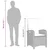 5-dijelni vrtni blagovaonski set od poliratana s jastucima bež