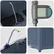 Vrtna saksija 2 pcs Sivi 80 x 40 x 37,5 cm Plastika