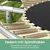 Songmics Trampolin premera 305 cm modre barve