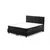 Hanah Home Krevet sa uzglavljem Vitalia, 90x114x190 cm, Antracit