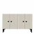 Hanah Home komoda Sherifa 120, 120 cm, bela / travertin