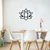 Atelier Del Sofa Zidna dekoracija Lotus Flower 1, 50x43 cm, 1.2mm, Crna