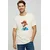 Trendyol Muška majica Tmnss25Ts00011, Krem