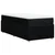 vidaXL vidaXL Box spring postelja z vzmetnico črn 90x190 cm blago, (21292037)
