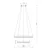 Globo 67377-60H - LED prigušiva luster na sajli FRANCINE LED/60W/230V+DO