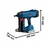 BOSCH 06019L7000 GNB 18V-38 Akumulatorski pištolj za zabijanje eksera u betonu SOLO
