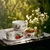 Servirna skleda HAMMERSHOI SUMMER - SUMMER BERRIES 21 cm, bela, porcelan, Kähler