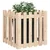 Vrtna sadilica s izgledom ograde 60x60x60 cm od borovine