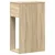 Tower stalak za računalo s ladicom boja hrasta 30x44x74 cm