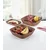 Evelin square bowl, polystyrene, 17.5 x 17.5 cm – Viejo Valle