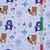 Posteljina 160X110cm - NAVY BEAR