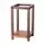 VEVOR Svećnjak za fenjer 140x140x2548 mm rjava
