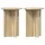 Stalak za biljke 2 pcs Hrast sonoma O29,5 x 40 cm