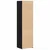 Highboard 2 pcs Crni hrast 50 x 42,5 x 185 cm