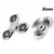 Xwave Spinner 05 triangle sjajni Silver