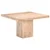 Vidaxl Jedilna miza 120x120x77 cm trden mangov les