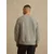 DAN FOX APPAREL Majica Michael pegasto siva