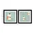 Wallity slika 2P3333SCT-003, 2 dijela, 33 x 68 cm