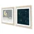 Wallity slika 2P3333KCT-009, 2 dijela, 33 x 68 cm