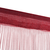 Končane Zavjese 2 kom 100x250 cm Bordo
