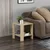 Hanah home Klub sto Midi Yan 40x40x42cm Hrast