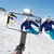 HOCO aluminijski selfie stick s LED svjetlom i bluetooth daljinskim K15 crni