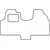 Textile car mats Citroen Jumpy 2004-2007